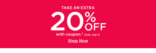 take an extra 20% off with coupon. shop now.