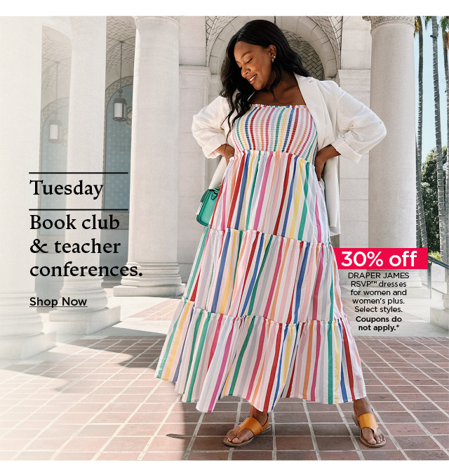 dresses for everyday. up to 30% off plus save with coupon. dresses for women and juniors. select styles. shop now.