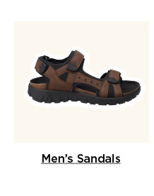 shop men's sandals.