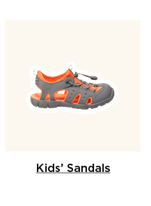 shop kids' sandals.