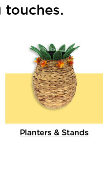 Shop planters and stands