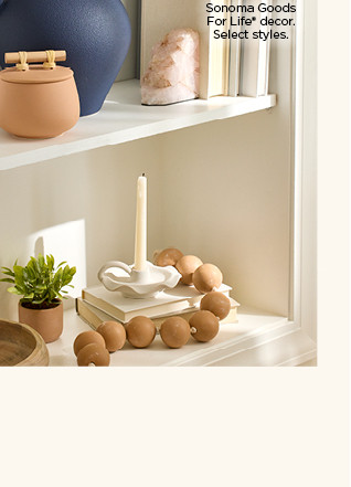 30% off Sonoma Goods For Life decor. Select styles.