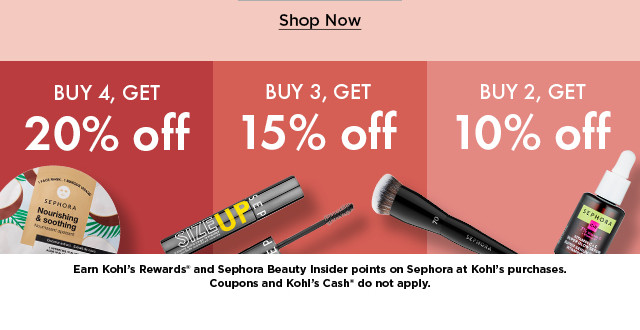 buy more, save more on your sephora collection purchase. use code SAVEMORE. shop now.