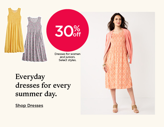 everyday dresses for every summer day. shop dresses.