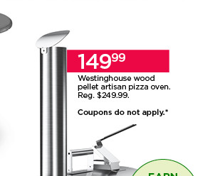 149.99 Westinghouse wood pellet artisan pizza oven. Coupons do not apply. Shop now.