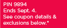 Take an extra $10 off your $25 purchase in store and online with promo code TAKE10. Shop now.