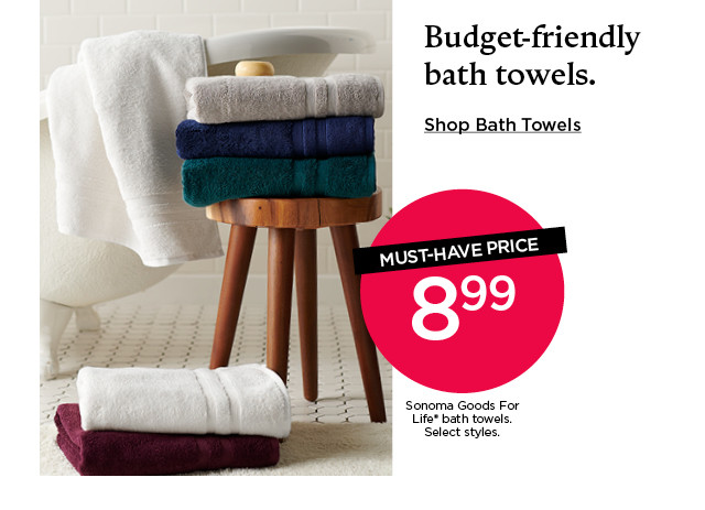 Sonoma Bath Towels on Sale  Stacking Codes + Kohl's Cash!