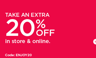 take an extra 15% off in store and online with code: SAVE15. shop now.