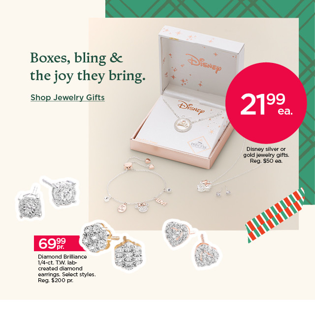 boxes, bling and the joy they bring. shop jewelry gifts.