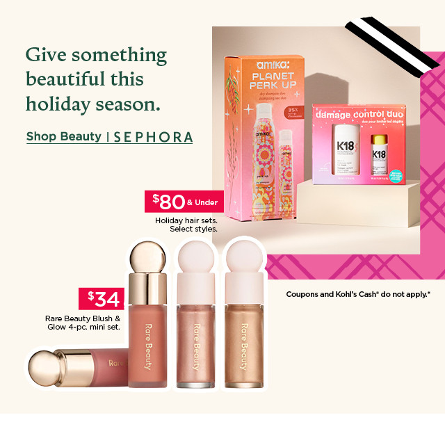 give something beautiful this holiday season. shop sephora beauty.