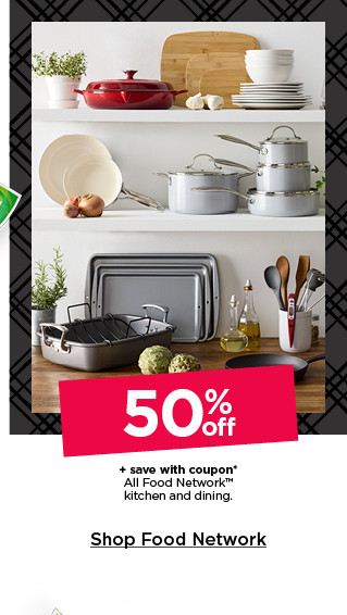 50% off plus save with coupon on food network kitchen and dining. shop food network.