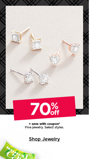 70% off plus save with coupon on fine jewelry. shop jewelry.