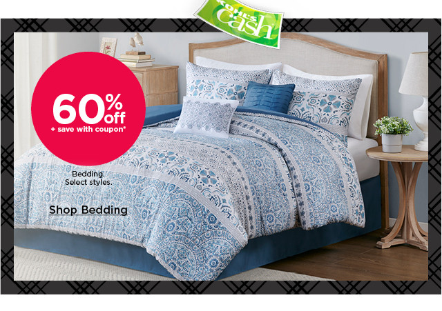 60% off plus save with coupon bedding. select styles. shop bedding.