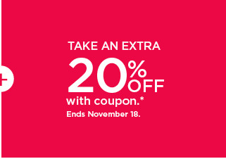 You get an extra 20% off when you use your Kohl's card. Shop now.