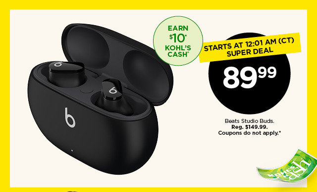 89.99 beat studio buds. coupons do not apply. shop headphones.