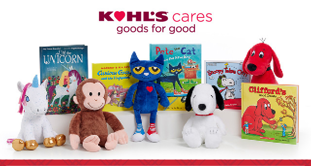 kohl's cares. goods for good.