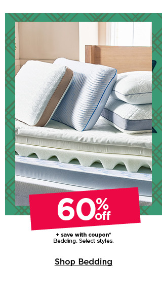 60% off plus save with coupon bedding. select styles. shop bedding.