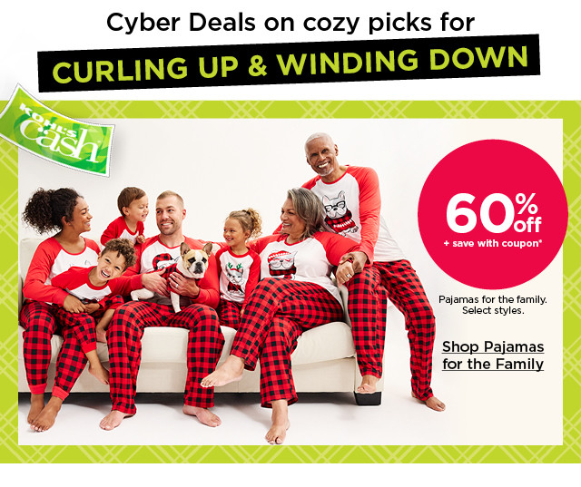 60% off plus save with coupon pajamas for the family. select styles. shop pajamas for the family.