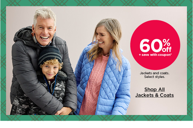 60% off plus save with coupon coats and jackets. select styles. shop coats & jackets.