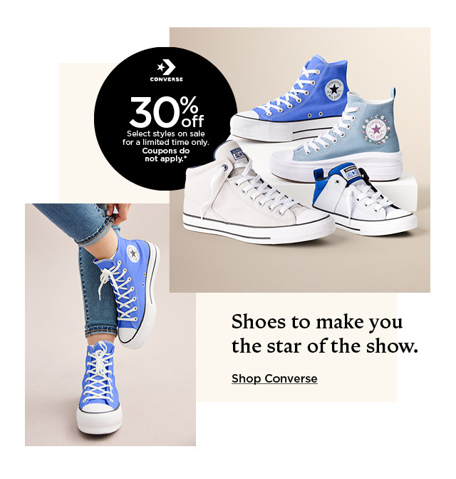 Kohls sale converse coupon