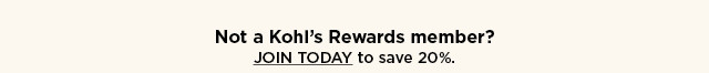 not a rewards member? join today to save 20%.