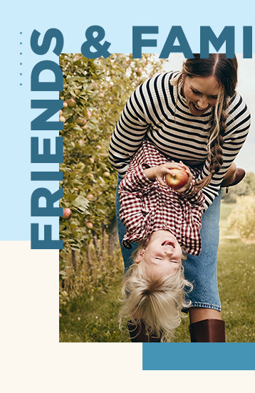 friends and family take an extra 20% off. shop now.