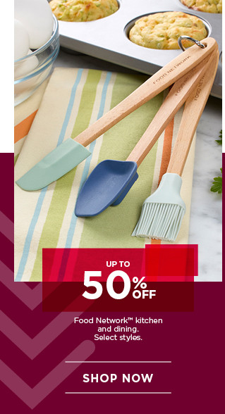 Up to 50% off Food Network kitchen and dining. Select styles. Shop now.