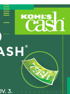 earn 10 kohls cash for every 50 spent.