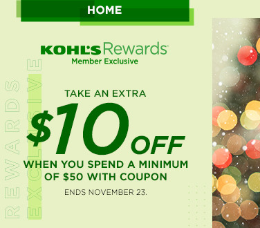 Home. take an extra $10 off when you spend a minimum of $50 with coupon. shop now. 