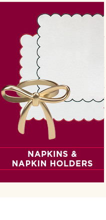 Napkins and napkin holders