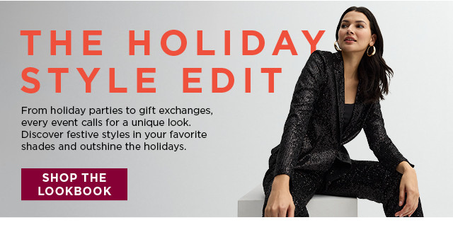 the holiday style edit. shop the lookbook.