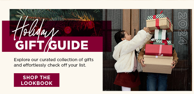 holiday gift guide. shop the lookbook.