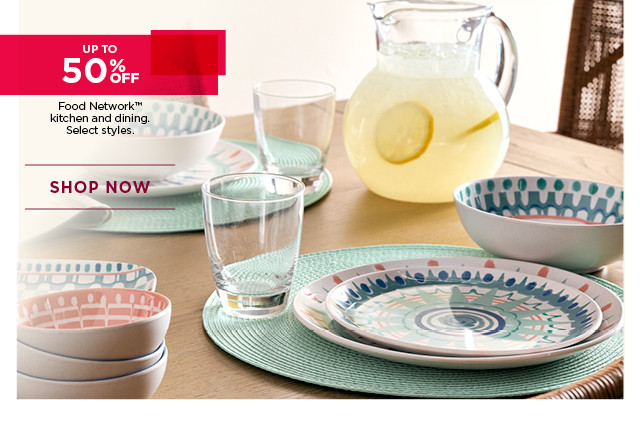 up to 50% off food network kitchen and dining