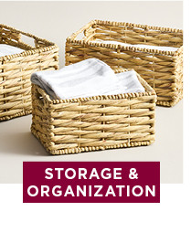 storage and organization