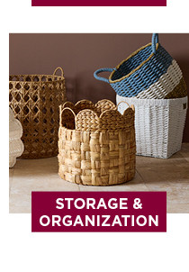 storage and organization