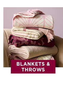 blankets and throws