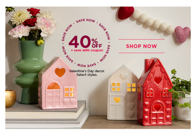 30% off celebrate together valentines day decor