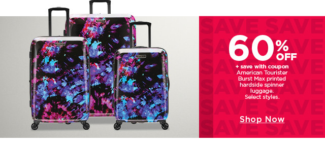 60% off american tourister luggage