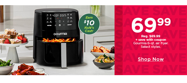 $69.99 Gourmia air fryer