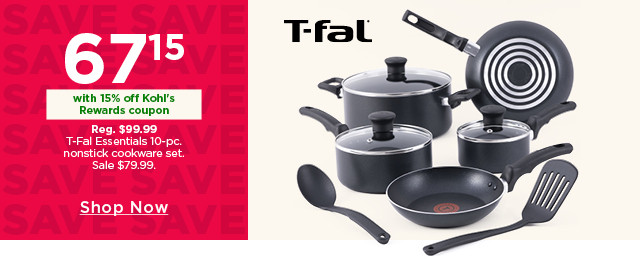 99.99 t-fal cookware