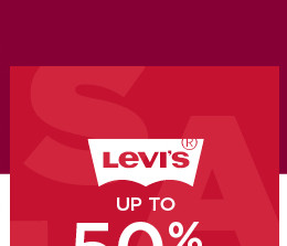 up to 50% off levi's. select styles. coupons do not apply. shop now. 