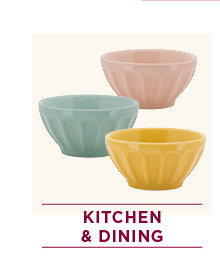 kitchen and dining