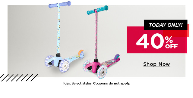 40% off toys