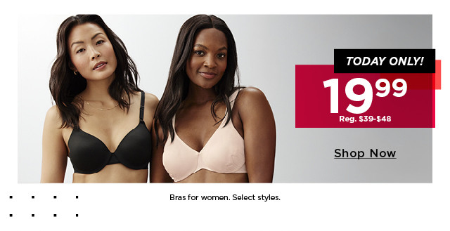$19.99 bras for women. 
