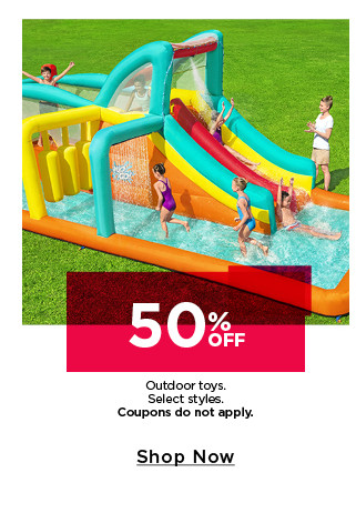 50% off outdoor toys