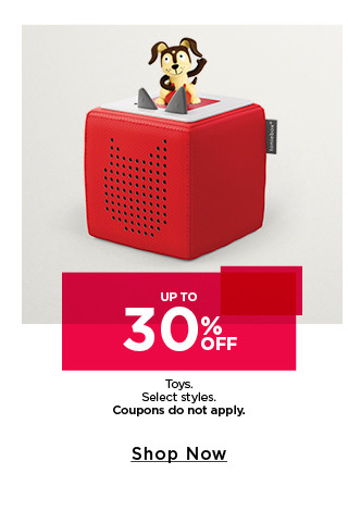 up to 30% off toys