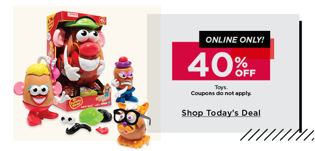 40% off toys