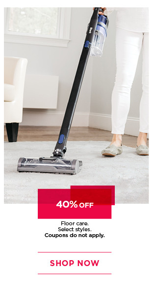 40% off floor care