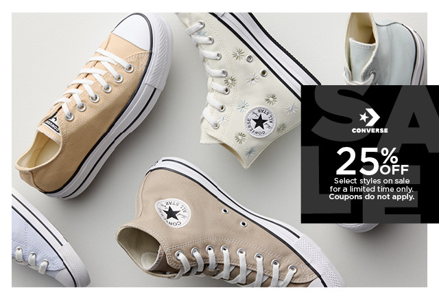 25% off converse