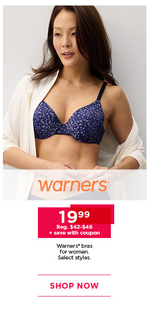 $19.99 warners bras for women. plus save with coupon. 